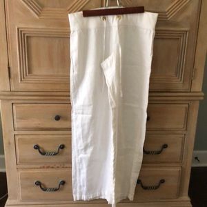 Lilly Pulitzer Linen Beach Pants size Medium